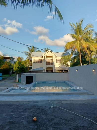Spacious 4-Bedroom Villa with Private Pool for Rent in Bain Boeuf | Rs 80,000 per Month