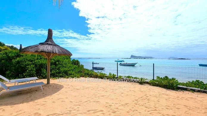 Breathtaking view from this beautiful apartment in a waterfront secure residence, with a lovely pool on the deck amid...