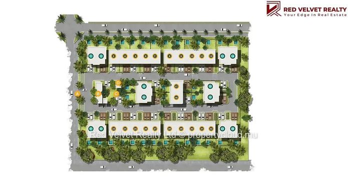 3-Bedroom Townhouse with Private Pool – Flic en Flac
