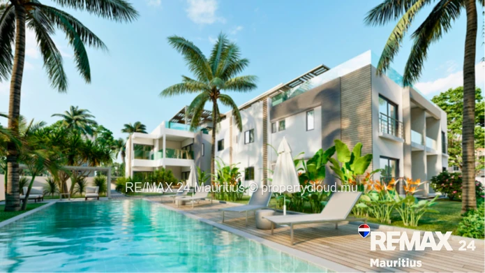 Appartement 3 chambres de 140 m² à vendre à Tamarin, à seulement 60 mètres de la plage