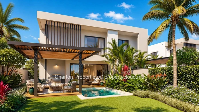 4-bedroom townhouse with a private pool in an exceptional setting