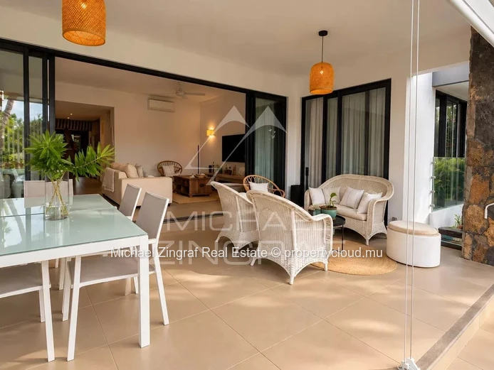 Appartement 3 chambres avec jardin privé au cœur d’Azuri
