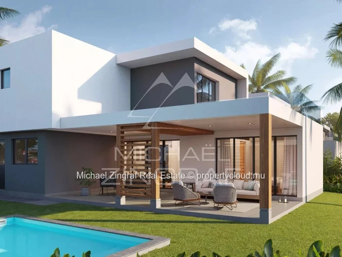 Duplex Contemporain 3 chambres à Tamarin, Île Maurice