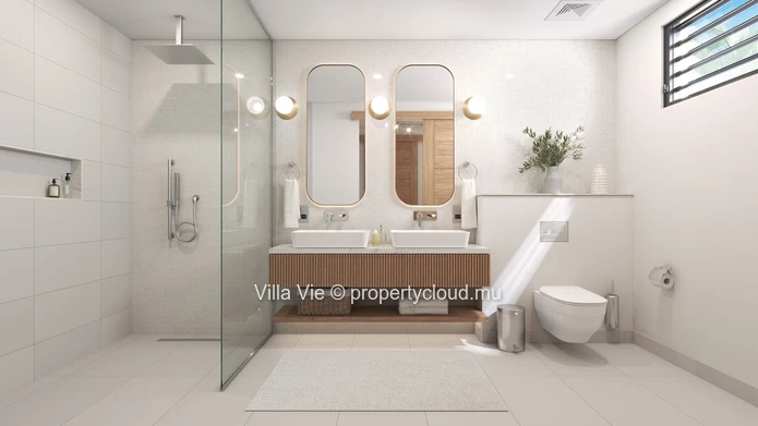Grand Baie - Coquette villa de plain-pied de 3 chambres