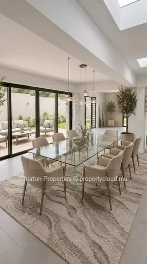 Signature villa with panoramic sea view on the heights of the Palmyre estate