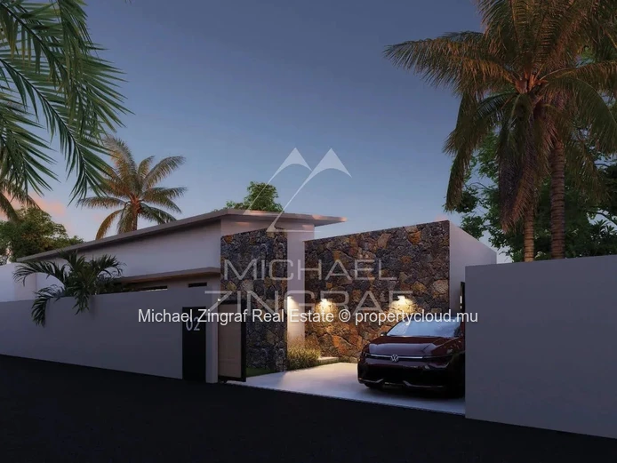 Villa contemporaine de 3 chambres avec piscine privée – Calodyne