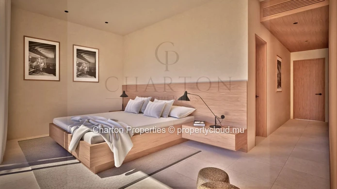 Contemporary 2-bedroom villa with private pool in Pointe d'Esny