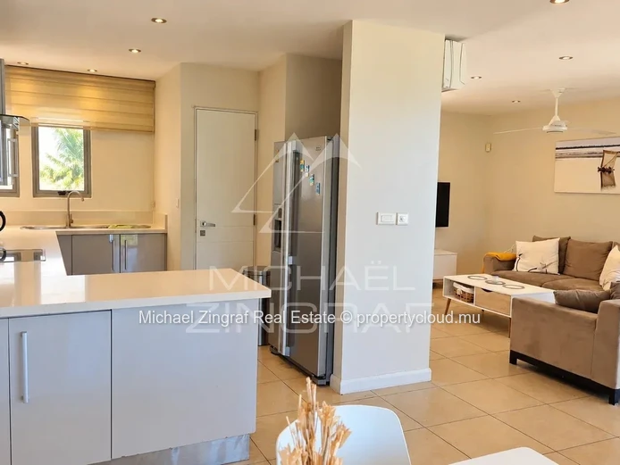 Penthouse en bord de mer avec vue panoramique à Trou-aux-Biches