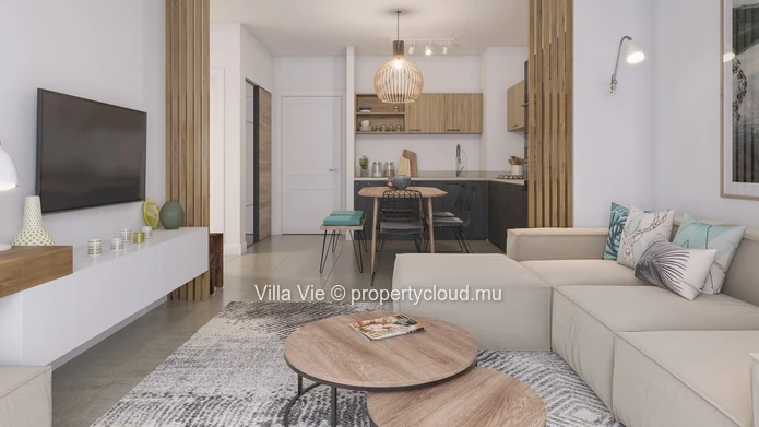 Beau Plan - Appartement neuf de 2 chambres avec piscine commune (Mandat exclusif)