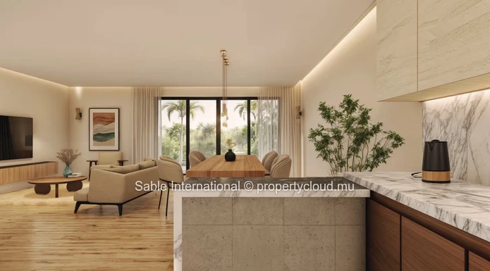 Stunning 3-bedroom apartment with communal pool in Péreybère, close to amenities and beach