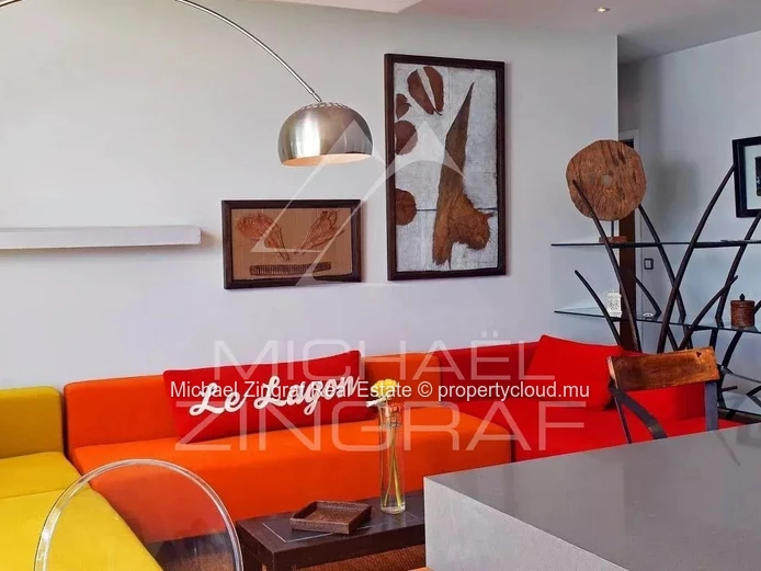 Élégant appartement 2 chambres en bord de mer à Pereybere