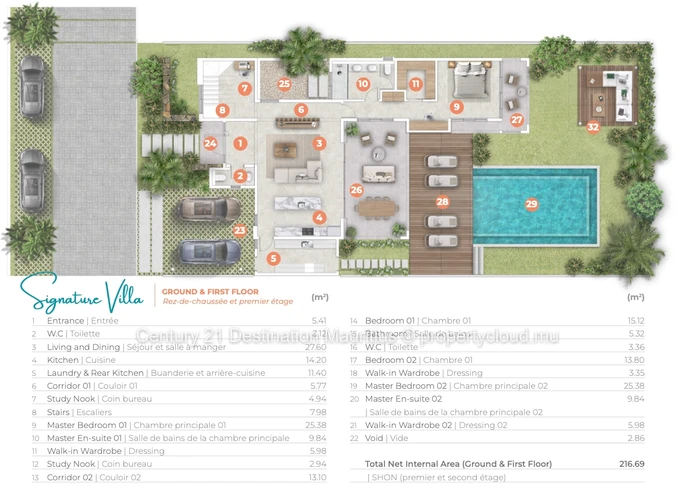 CALODYNE – Villa Signature de 4 chambres dans une résidence verdoyante !