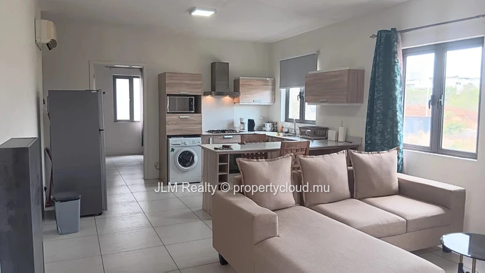 For Rent: Furnished Apartment with Rooftop Terrace and Swimming Pool in Flic-en-Flac, Mauritius