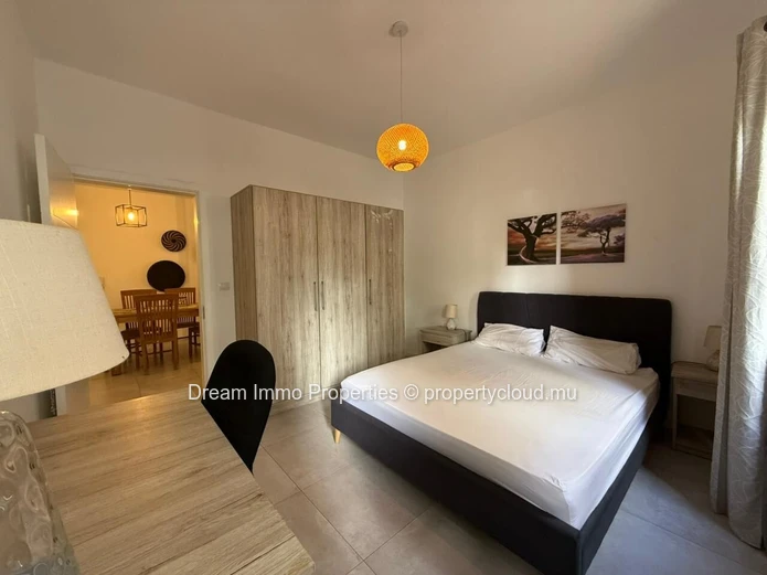 Location bel appartement de 3 chambres en rez-de-chaussée à Point de Mire, Tamarin – Ile Maurice