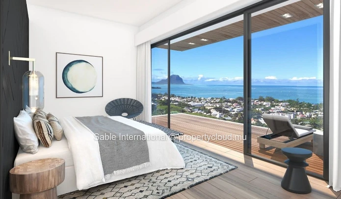 Luxurious Apartment with Stunning Sea Views and Amenities in Tamarin - 200m², 3 Bedrooms 