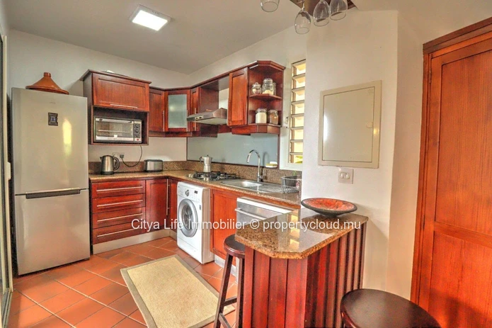 Furnished 2-Bedroom Apartment with Pool in Le Goulet