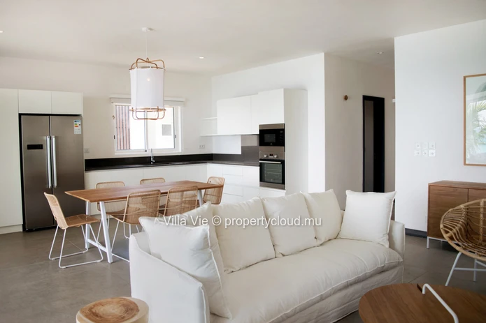 Trou aux Biches - Bels appartements de 2 chambres avec vue mer