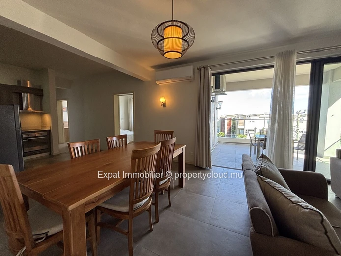 3-bedroom apartment with swimming pool, 5 minutes from the beach – Mont Choisy