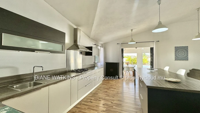 A louer - Maison familiale avec piscine et jardin à Tamarin