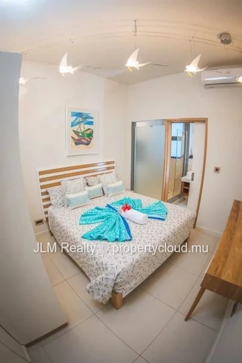 Appartement à louer dans la Marina à Rivière Noire, Île Maurice