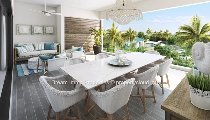 A 400M De La Mer ! Penthouse Moderne Vue Mer Avec Toit Terrasse A Grand Baie – Ile Maurice