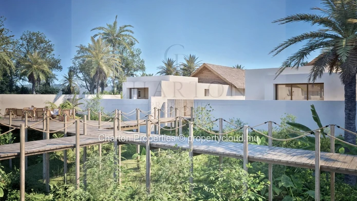 Contemporary 2-bedroom villa with private pool in Pointe d'Esny
