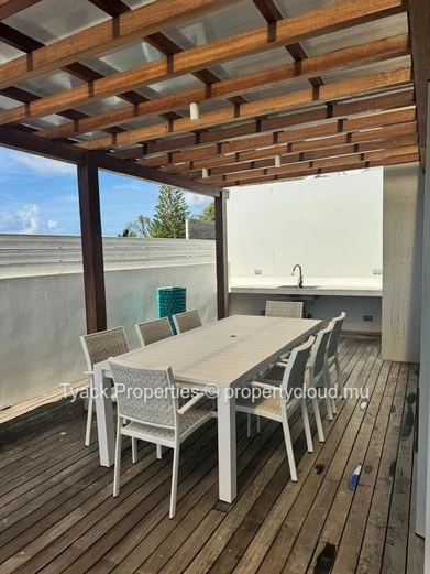Beachfront Penthouse for Sale in Pointe aux Piments 