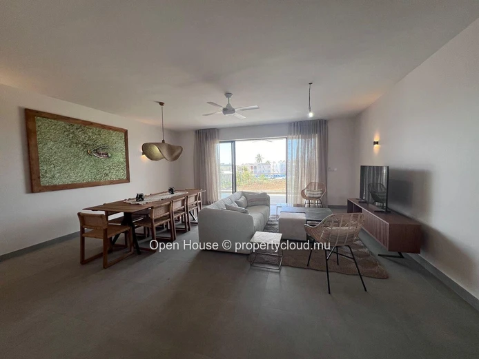 Appartement meublé de 165 m² avec piscine à Trou aux Biches