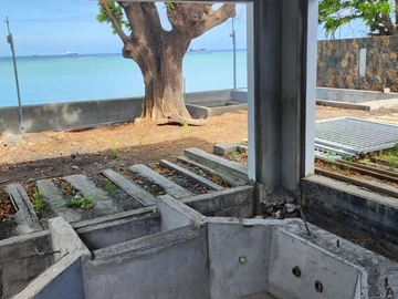 Villa for sale in Baie du Tombeau, Grand Baie, 4 en-suite bedrooms, private swimming pool, sea facing, boat ramp, sea...