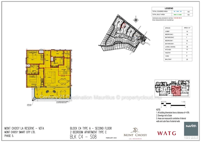 Vue en hauteur | Appartement 2 chambres – Phase 5