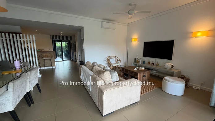 Sea-Facing Ground Floor Apartment for Sale at Azuri Ocean & Golf Village Roches Noires.