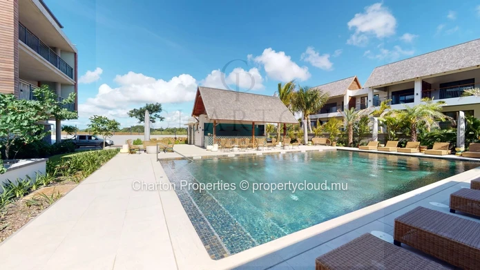 2 Bedroom Ensuite Apartment with Private Garden and Pool in Mont Choisy