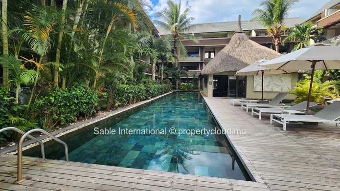 2-Bedroom Furnished Apartment for Rent in Grand Baie in Resort style Residece