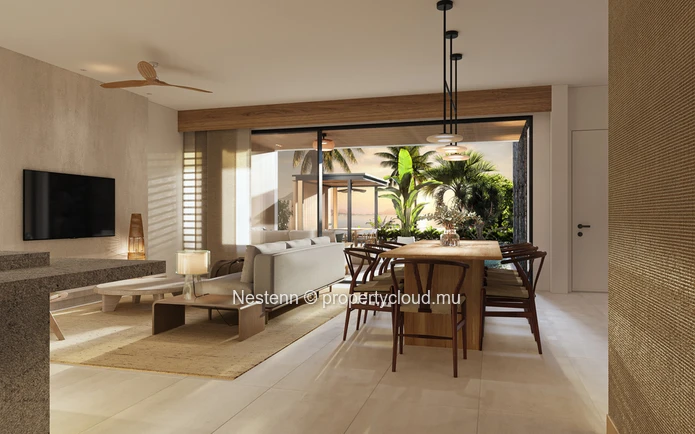 Incroyable villa de 4 chambres avec accès direct à la plage