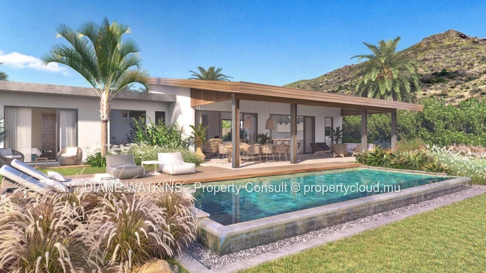 A Vendre - Villa Eco d'Exception dans un Domaine de Prestige à Tamarin