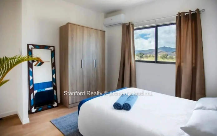 Appartement moderne de 2 chambres à louer - Tamarin, West