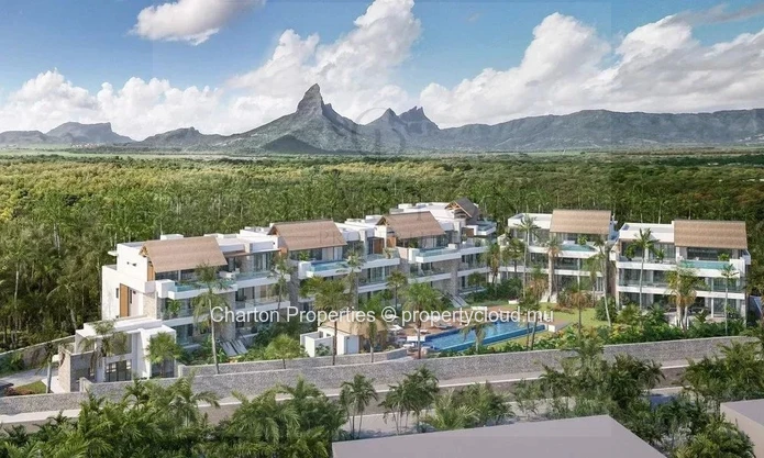 Penthouse de 3 chambres avec piscine privative et vues panoramiques sur le lagon et le Morne