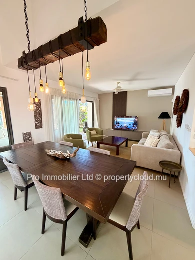 Fully furnished townhouse in Bois Chandelle, Mont Choisy.North