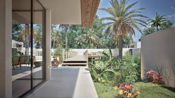 Contemporary 2-bedroom villa with private pool in Pointe d'Esny