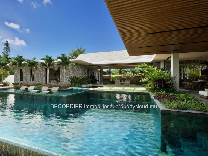 Villa luxueuse de très haut standing située sur Le golf de Mont Choisy.