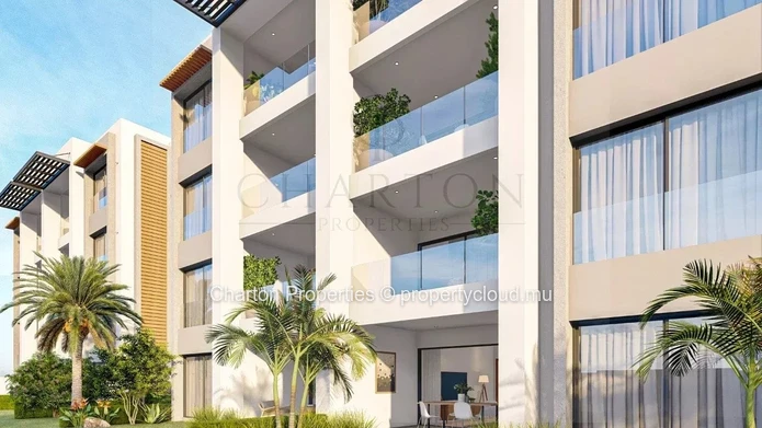 Modern 3-bedroom penthouse with private rooftop in Péreybère