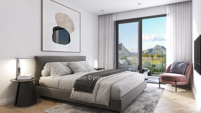 Appartement de 3 chambres situé dans toutes les commodités de la ville.