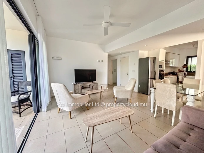 Furnished Apartment for Rent at Azuri Ocean & Golf Resort, Roches Noires.