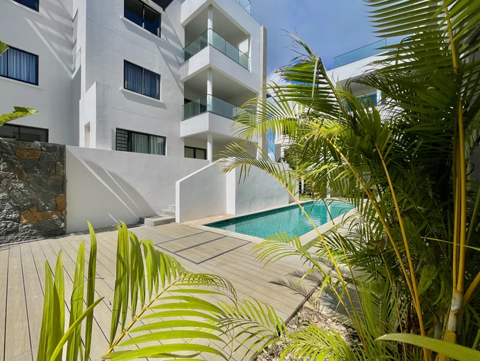 Contemporary One-Bedroom Living Steps from the Beach