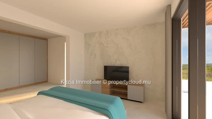 Maison Contemporaine Aux Lignes Tropicales
