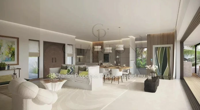 Villa d'exception de 4 chambres avec vue panoramique sur Le Morne et l'Océan Indien