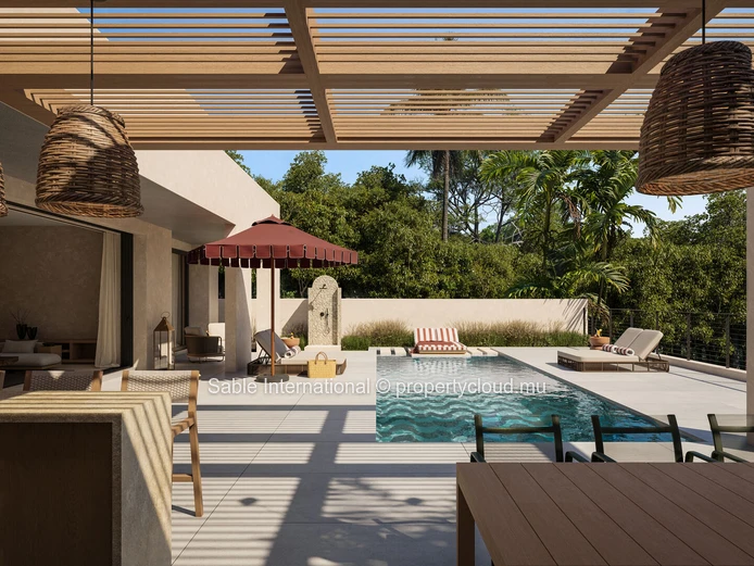 Villa de 3 chambres avec jardin à vendre à Bel Ombre