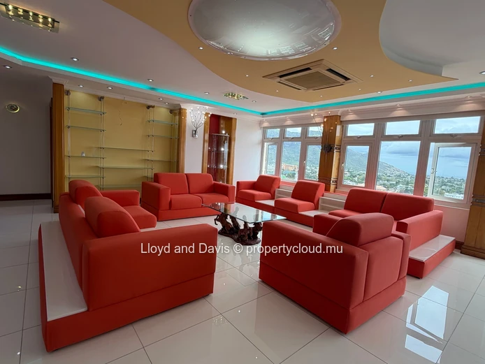 Fully Renovated Penthouse with Panoramic Views in Quatre Bornes