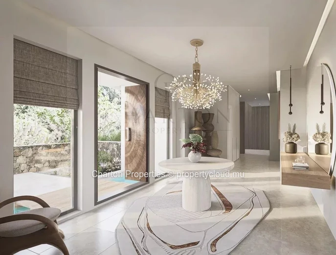 Villa d'exception de 4 chambres avec vue panoramique sur Le Morne et l'Océan Indien