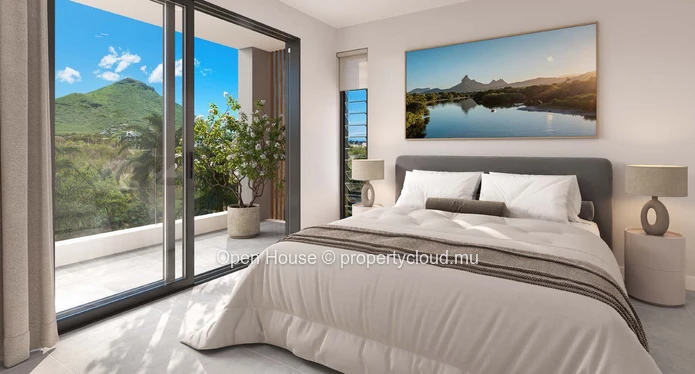 Appartement 2 chambres à vendre dans une Smart City à Tamarin